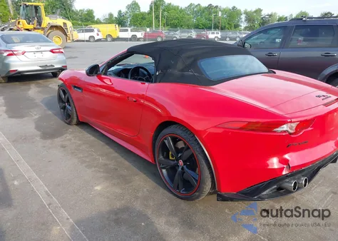 2015 Jaguar F-Type S z USA, uszkodzony, nr VIN SAJWA6FU8F8K19191